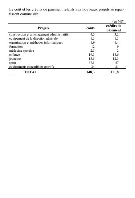 X plan tome2 - MinistÃ¨re du dÃ©veloppement et de la coopÃ©ration ...