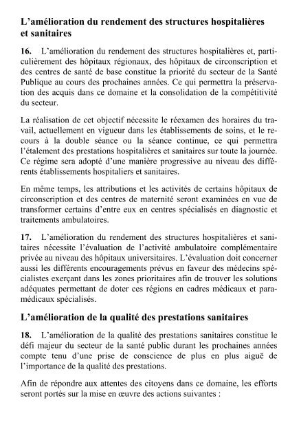 X plan tome2 - MinistÃ¨re du dÃ©veloppement et de la coopÃ©ration ...