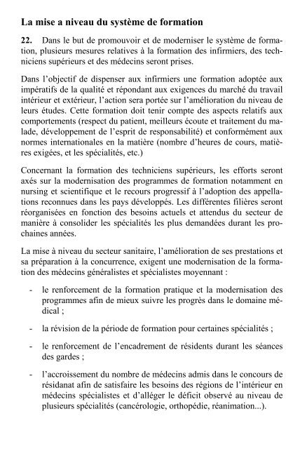 X plan tome2 - MinistÃ¨re du dÃ©veloppement et de la coopÃ©ration ...