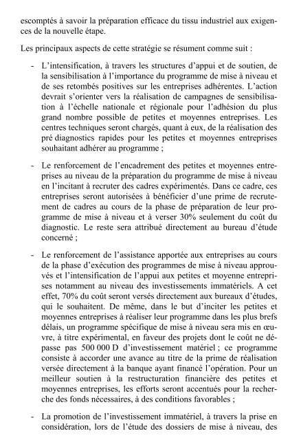 X plan tome2 - MinistÃ¨re du dÃ©veloppement et de la coopÃ©ration ...