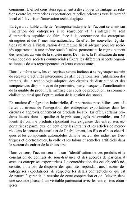 X plan tome2 - MinistÃ¨re du dÃ©veloppement et de la coopÃ©ration ...