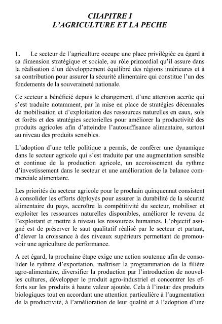 X plan tome2 - MinistÃ¨re du dÃ©veloppement et de la coopÃ©ration ...