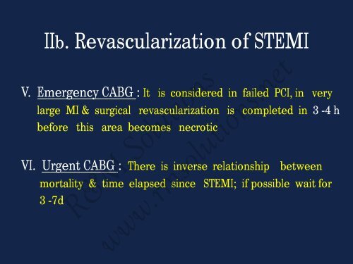 ESC Guidelines of Myocardial Revascularization ... - cardioegypt2011