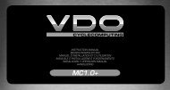 Bedienungsanleitung - MC 1.0+ - VDO