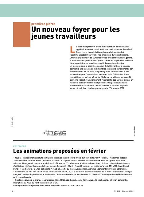 Suresnes Magazine - fÃ©vrier 2008