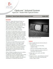 GTT Opticom Infrared Model 9592 Emitter - Temple, Inc.