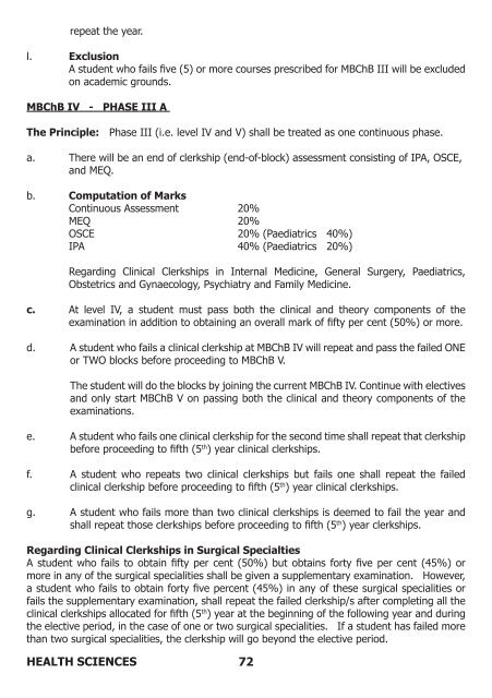 Faculty Prospectus 2012 - Walter Sisulu University