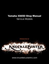 xs650se supplement - Knucklebuster