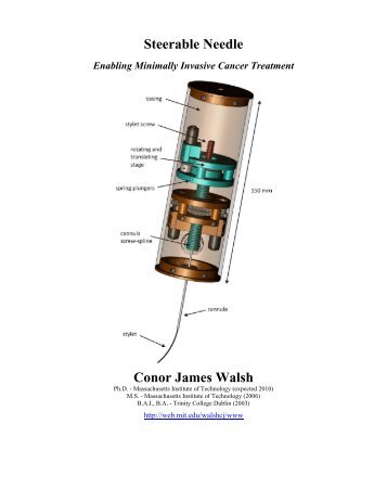 Steerable Needle Conor James Walsh - Grand Challenge Stories