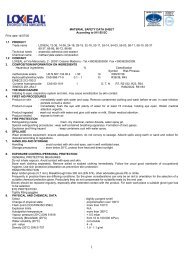 MATERIAL SAFETY DATA SHEET - Akd Tools