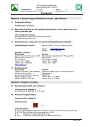 Lysoformin Version 6 - LYSOFORM Dr. Hans Rosemann GmbH
