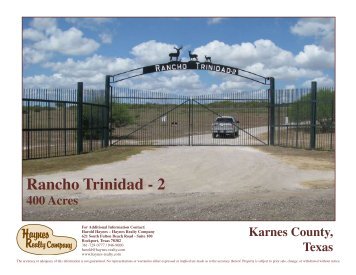 Rancho Trinidad - 2 - Haynes Realty