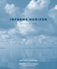 Informe Horizon 2009 (pdf) - New Media Consortium
