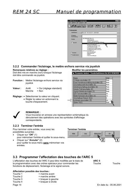 Invacare® Manipulateur REM 24 SC Manuel de programmation ...