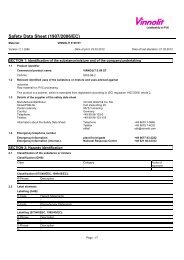 Safety Data Sheet (1907/2006/EC) - Vinnolit