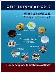 CSIR Industry Success Stories - National Aerospace Laboratories