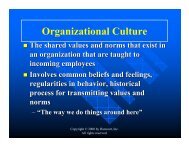 Organizational Culture - AmCham