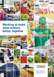 Tesco PLC Annual Report and Financial Statements 2013 - The Group