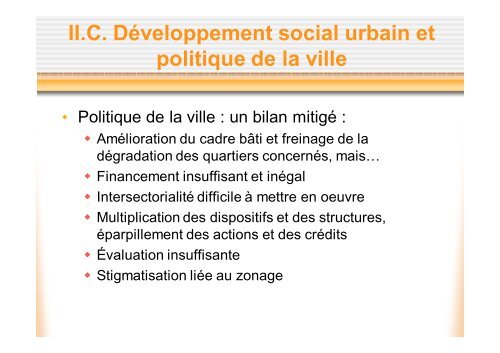 Diapos Melissa chap 7 socio urbaine