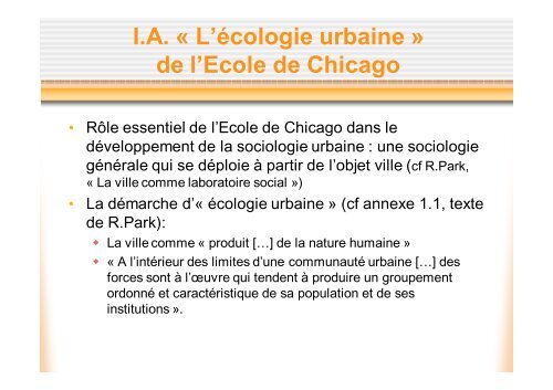 Diapos Melissa chap 7 socio urbaine