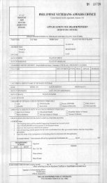 (SURVIVING SPOUSE) Application Form - Philippine Veterans ...