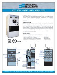 6000 SERIES INPAC UNIT - MODEL 6090 - Specific Systems