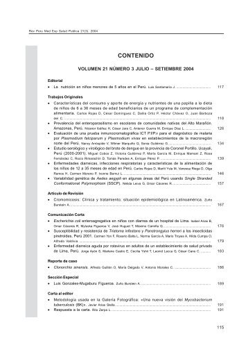 Revista Medicina experimental y salud publica.pmd - Instituto ...