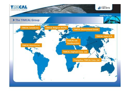 Company Presentation - Timcal Graphite