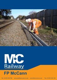 FP McCann Rail Brochure - March 2012 - 12pp ver 4 - FP McCann Ltd