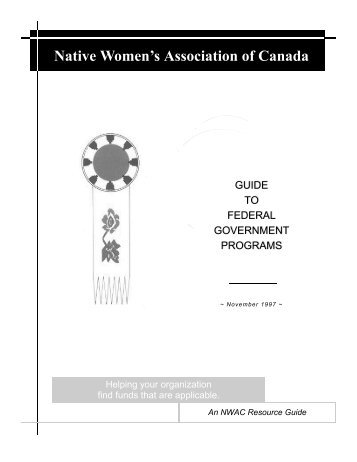 Native Women's Association of Canada Website