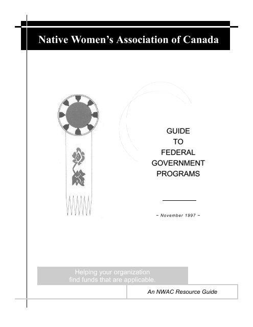 Native Women's Association of Canada Website