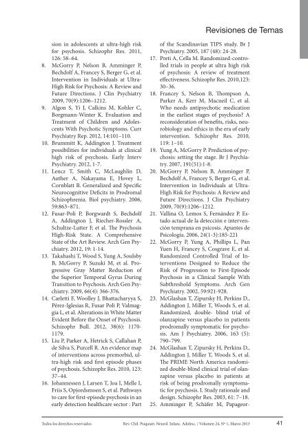 Page 2 1 Todos los derechos reservados Rev. Chil. Psiquiatr ...