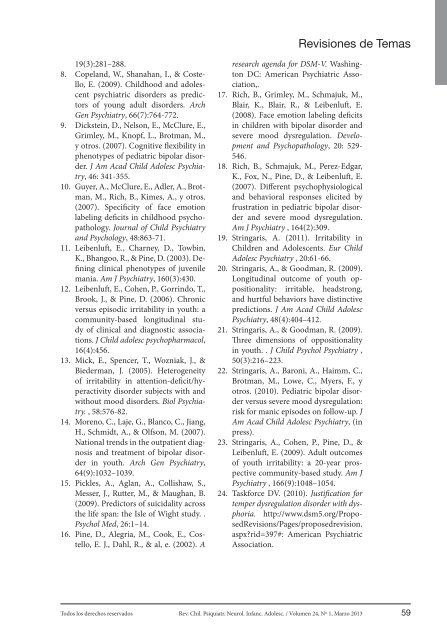 Page 2 1 Todos los derechos reservados Rev. Chil. Psiquiatr ...