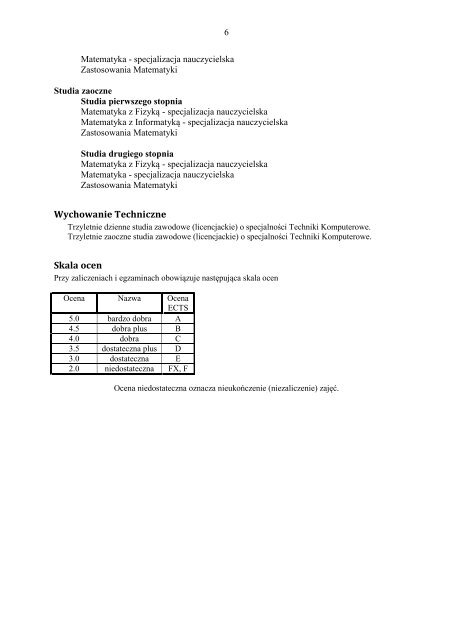 Uniwersytet SzczeciÅski WydziaÅ Matematyczno â Fizyczny