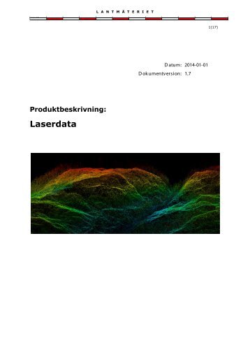 Laserdata (pdf) - LantmÃ¤teriet