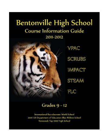 Course Guide 2011-2012 - Bentonville Public Schools