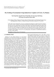 Dry Etching of Germanium Using Inductively Coupled Ar/CCl2F2 ...