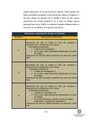 autorización del comité académico. En el caso de realizar alguna ...