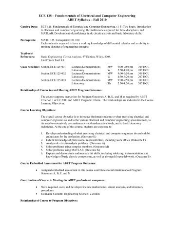 ECE 125 â Fundamentals of Electrical and Computer Engineering ...