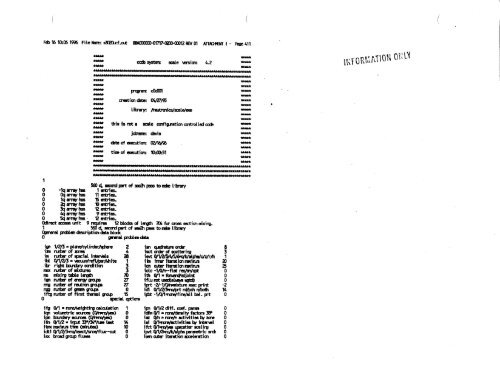 Part 3 - REV 00 to BBA000000-01717-2200-00005, "Second Waste ...