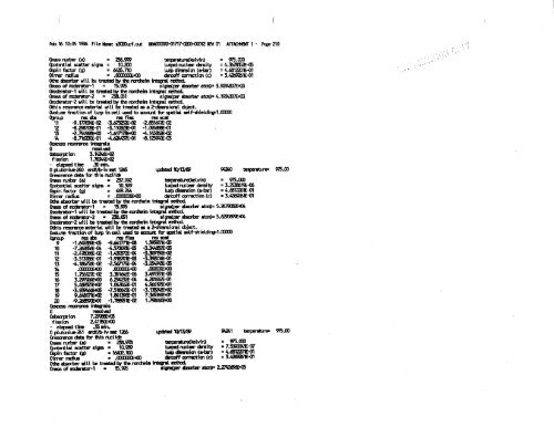 Part 3 - REV 00 to BBA000000-01717-2200-00005, "Second Waste ...