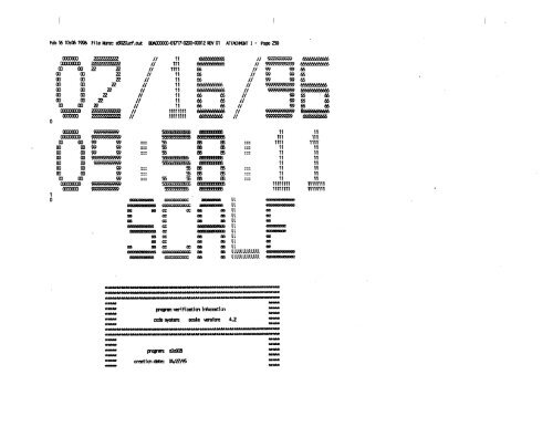 Part 3 - REV 00 to BBA000000-01717-2200-00005, "Second Waste ...