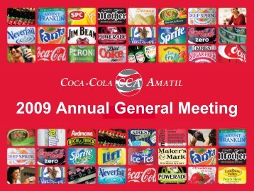 Presentation Slides - Coca-Cola Amatil