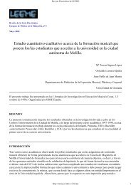 Estudio cuantitativo-cualitativo acerca de la formación musical que ...