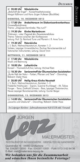 November und Dezember 2013 - Evangelisch-Lutherischer ...