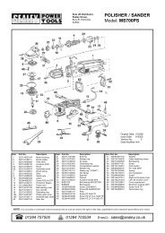 Part List - CCW-Tools