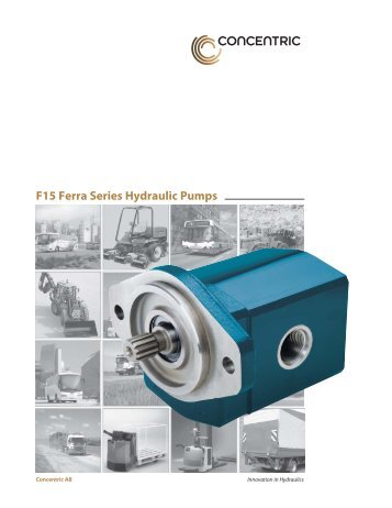 F15 Ferra Series Hydraulic Pumps - Concentric