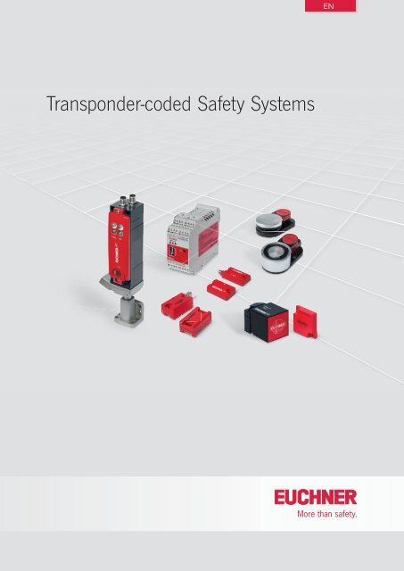 Non-Contact Safety System - EUCHNER GmbH + Co. KG