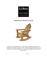 ADIRONDACK ROCKING CHAIR - L.L. Bean