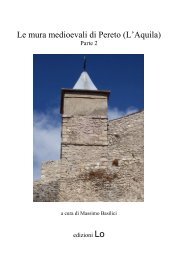 Le mura medioevali di Pereto (AQ) - parte 2